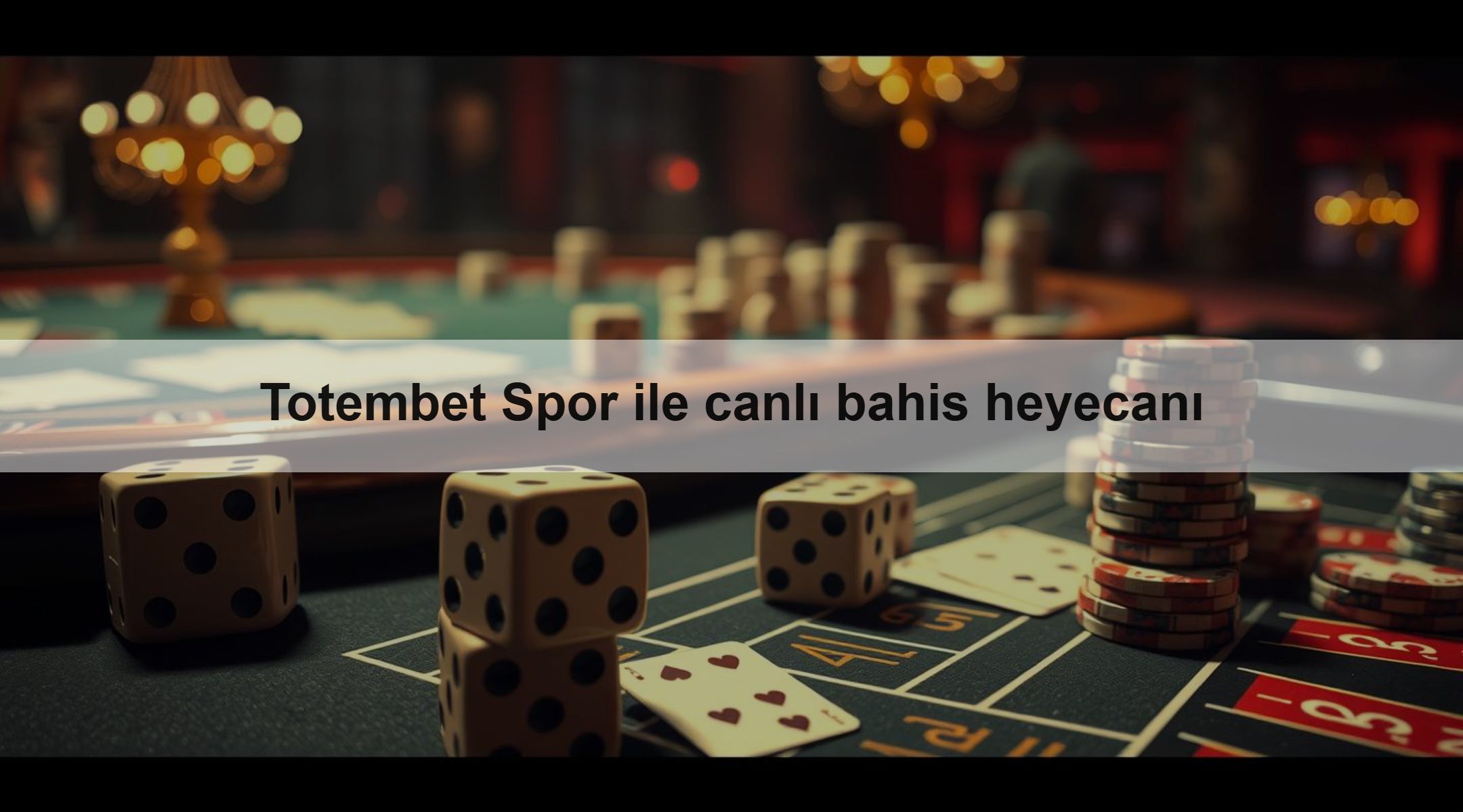 Totembet Spor ile canlı bahis heyecanı