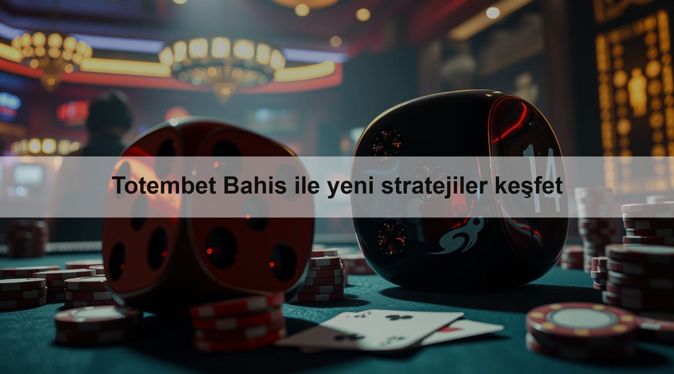Totembet Bahis ile yeni stratejiler keşfet