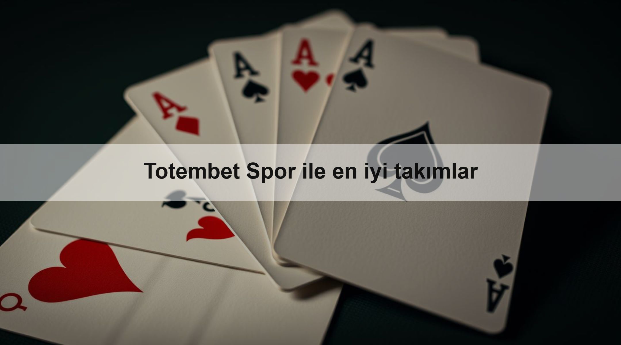 Totembet Spor ile en iyi takımlar 1 Totembet Spor ile en iyi takımlar