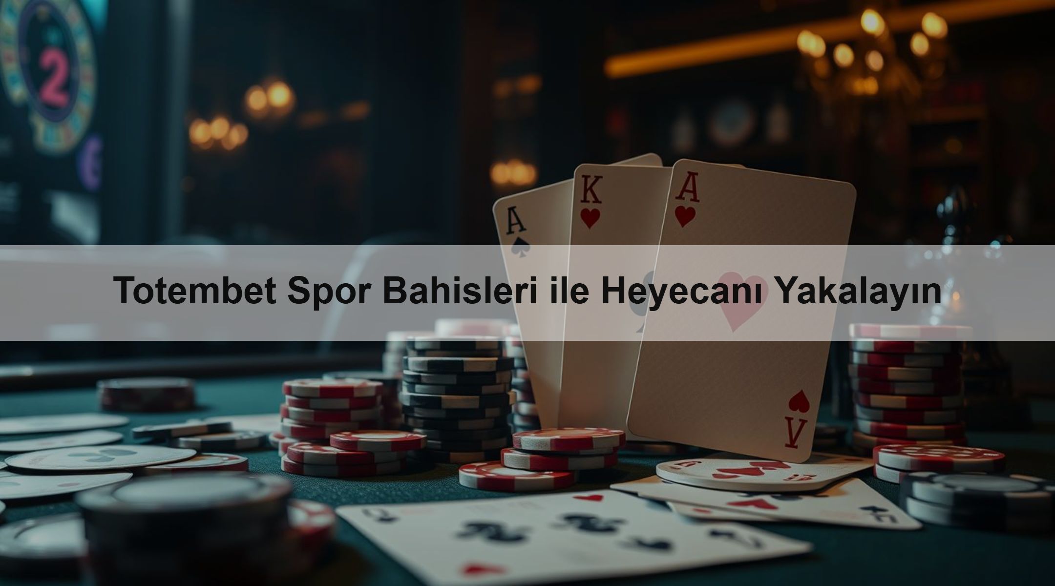 Totembet Spor Bahisleri ile Heyecanı Yakalayın